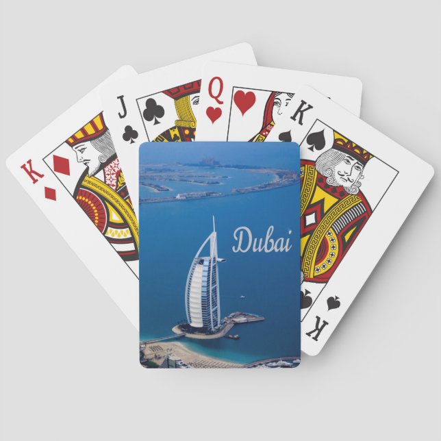 Dubai UAE Burj Al Arab Spielkarten (Rückseite)