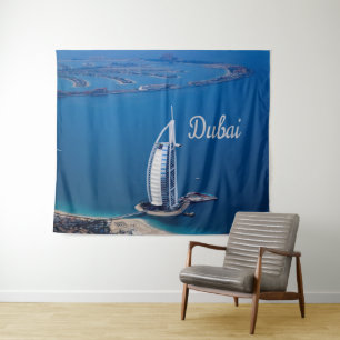 Dubai UAE Burj Al Arab Wandteppich
