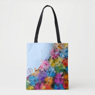 Dubai UAE City Map Tasche