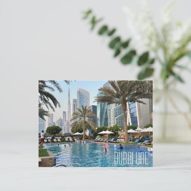 Dubai UAE Postcard Postkarte (Stehend Vorderseite)