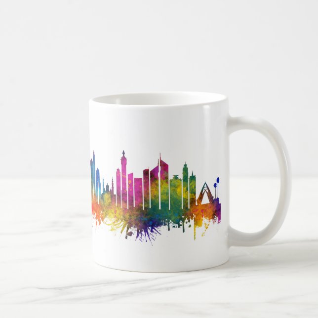 Dubai UAE Skyline Kaffeetasse (Rechts)