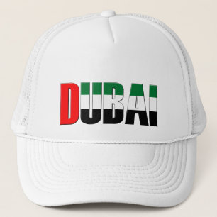 Dubai UAE Typografie Nur eleganter Text Truckerkappe