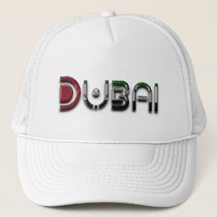 Dubai UAE Typografie Nur eleganter Text Truckerkappe