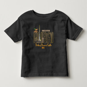 Dubai Urlaub Capture the Magic Your Adventure Kleinkind T-shirt