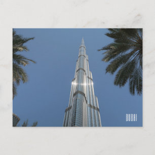 Dubai VAE Burj Khalifa Feiertagspostkarte