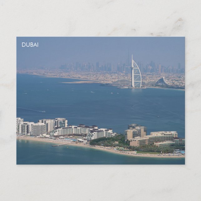 Dubai VAE Feiertagspostkarte (Vorderseite)