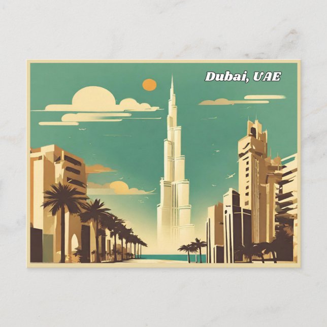 Dubai, VAE Postkarte (Vorderseite)