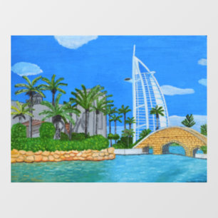 Dubai, Vereinigte Arabische Emirate Fensteraufkleber