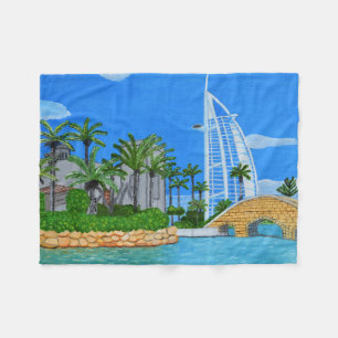 Dubai, Vereinigte Arabische Emirate Fleecedecke