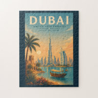 Dubai Vereinigte Arabische Emirate Illustration Re