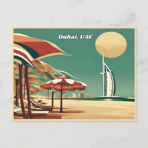 Dubai, Vereinigte Arabische Emirate Postkarte