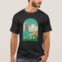Dubai Vereinigte Arabische Emirate Retro Travel Ar