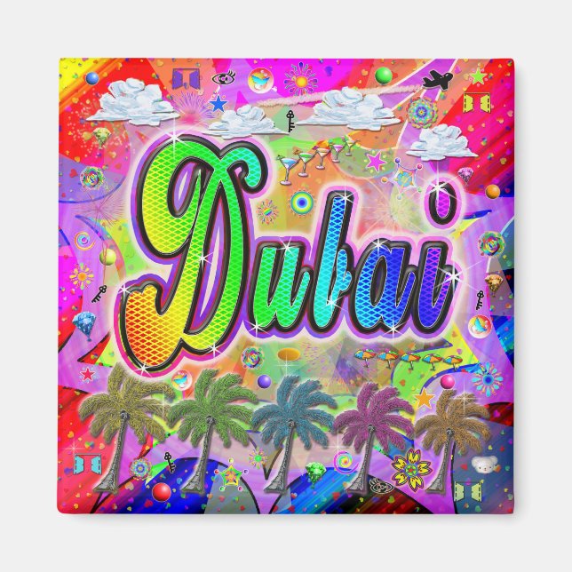 Dubai Vista Express Magnet (Vorne)