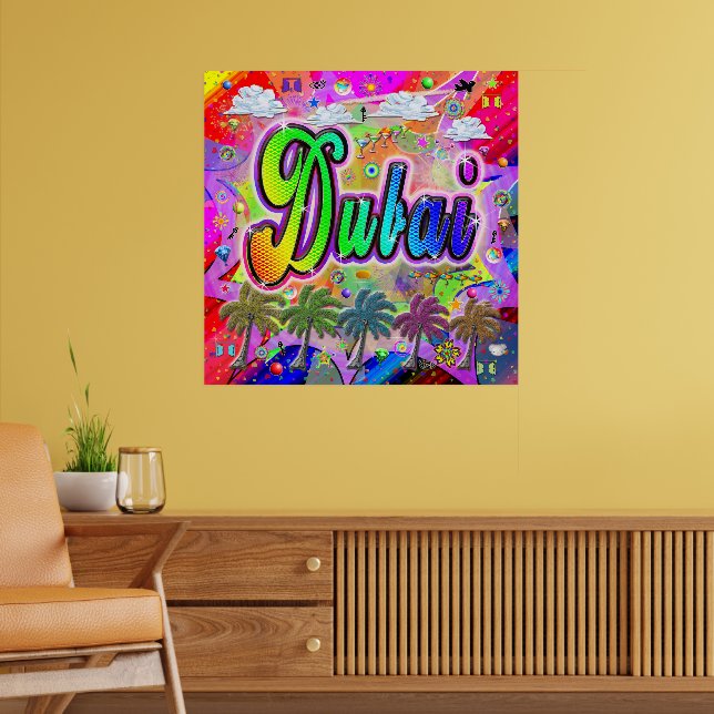 Dubai Vista Express Poster (Wohnzimmer 2)
