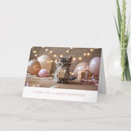 Dubbele wenskaart karte