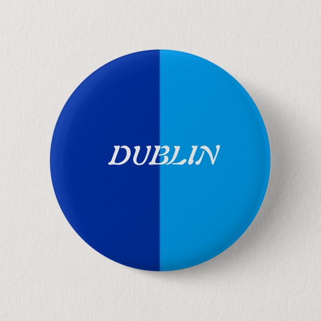 Dublin-Abzeichen Button (Vorderseite)