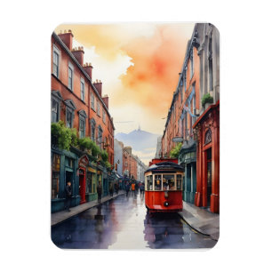 Dublin Aqucolor Art Magnet
