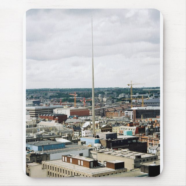 Dublin City Ireland - Millennium Spire Mousepad (Vorne)