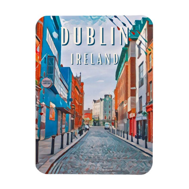 Dublin, die Stadt der irischen Traditionen Magnet (Vertikal)