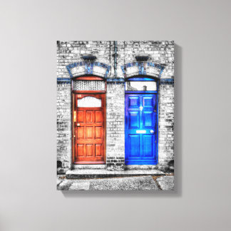 Dublin Doors - Artistic Treatment Leinwanddruck