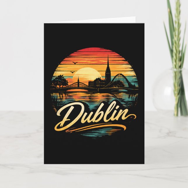 Dublin Feiertagskarte (Vorderseite)