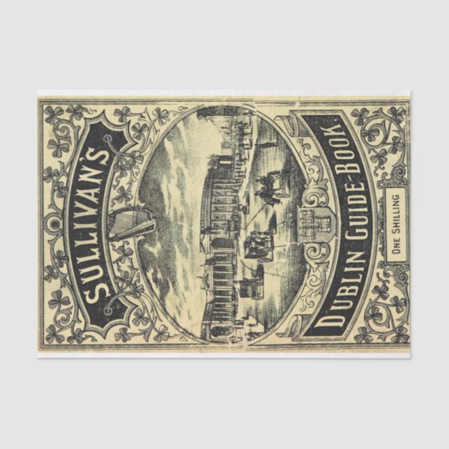 Dublin-Führer Seidenpapier (Vorderseite)