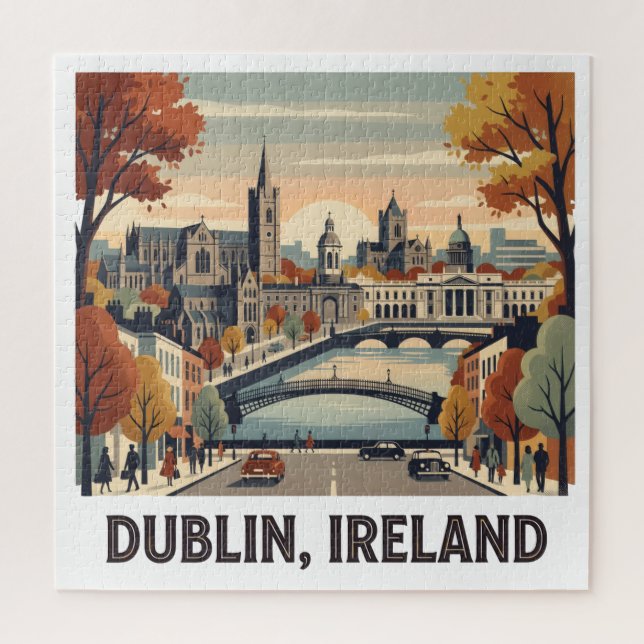 Dublin im Herbst (Vertikal)