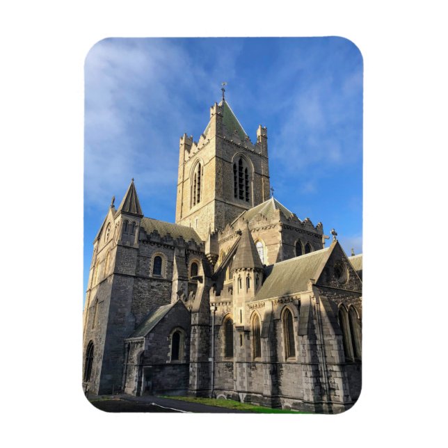 Dublin Ireland Christ Church Cathedral Sehenswürdi Magnet (Vertikal)