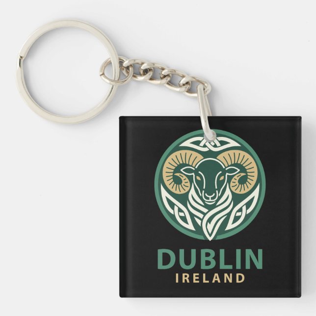 Dublin Ireland Europe Schlüsselanhänger (Vorderseite)