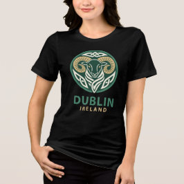 Dublin Ireland Europe Tri-Blend Shirt