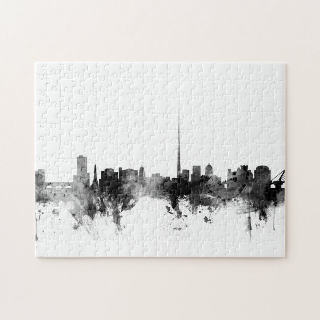 Dublin Ireland Skyline (Horizontal)
