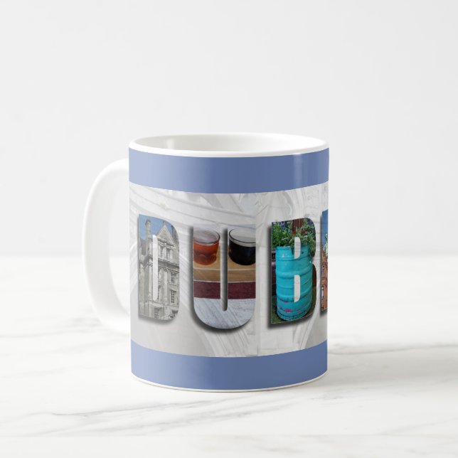 Dublin Ireland Travel Kaffeetasse (Vorderseite Links)