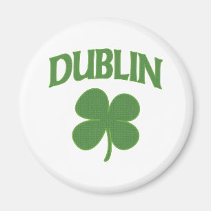 Dublin-Iren-Kleeblatt Magnet