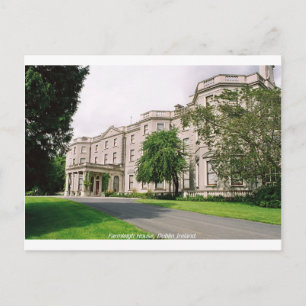 Dublin Irland, Farmleigh House, Phoenix Park Postkarte