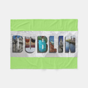 Dublin Irland Fleecedecke