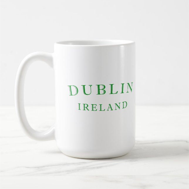 Dublin Irland Kaffeetasse (Links)
