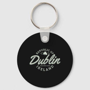 Dublin Irland Kleeblatt Irischer St. Patricks Tag Schlüsselanhänger