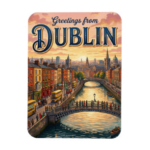 Dublin Irland Magnet