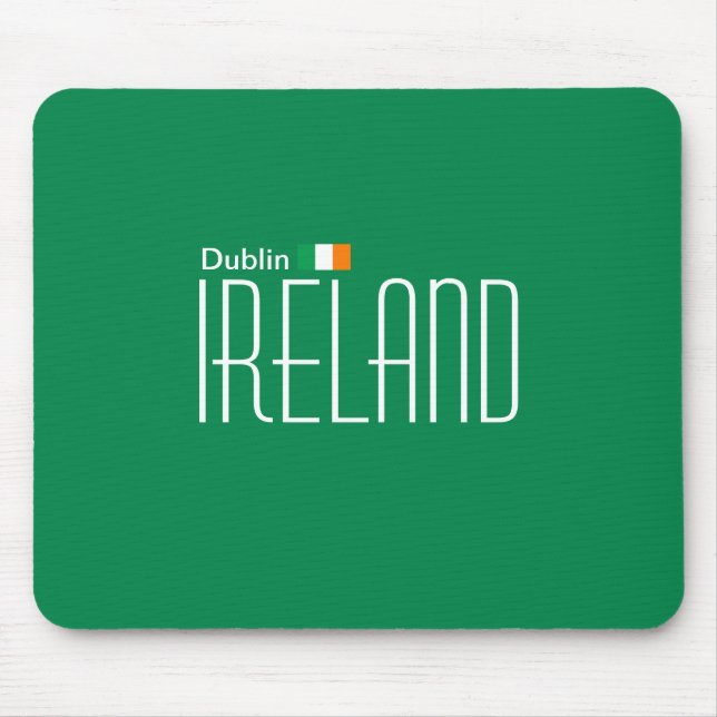 Dublin, Irland Mousepad (Vorne)