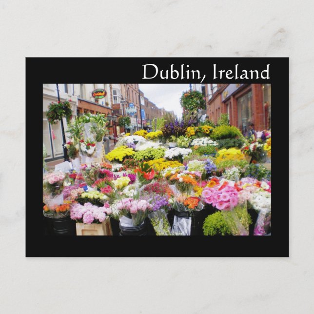 Dublin, Irland Postkarte (Vorderseite)