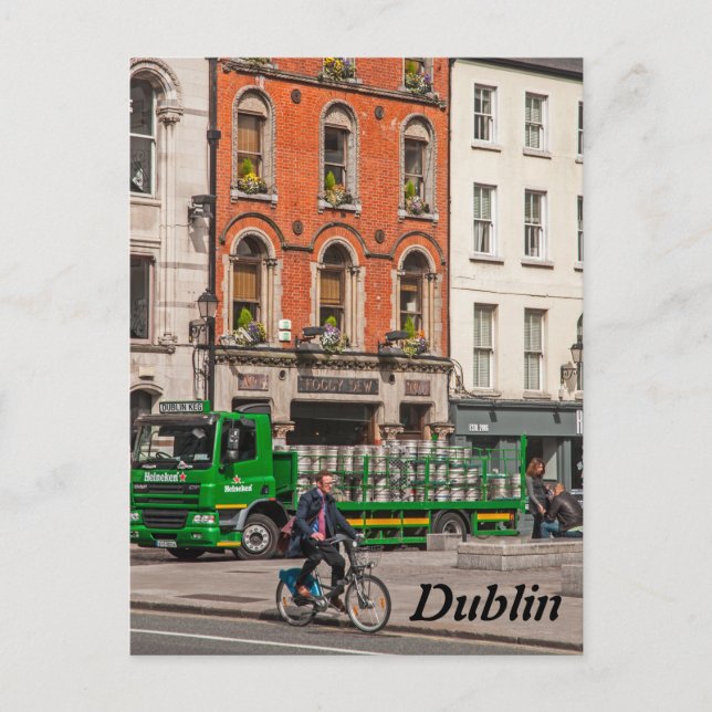 Dublin, Irland Postkarte (Vorderseite)