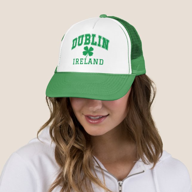 Dublin Irland Truckerkappe (Beispiel)