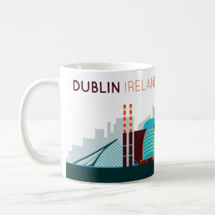 Dublin Irlande Skyline Coffee Mug