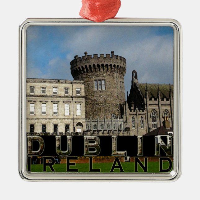 Dublin Ornament Aus Metall (Vorne)