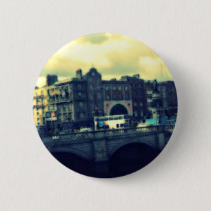 Dublin Pop Art Button