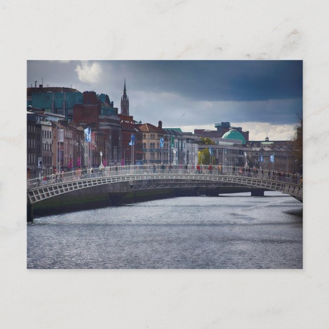 Dublin Postcard Postkarte (Vorderseite)
