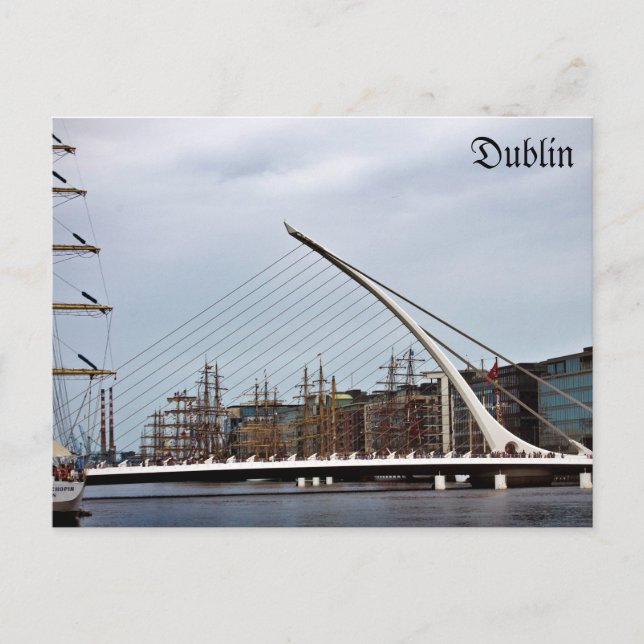 Dublin Postkarte (Vorderseite)
