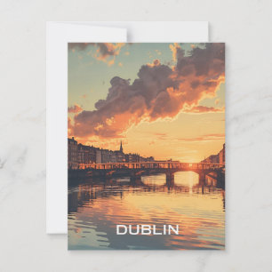Dublin Postkarte