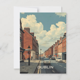 Dublin Postkarte