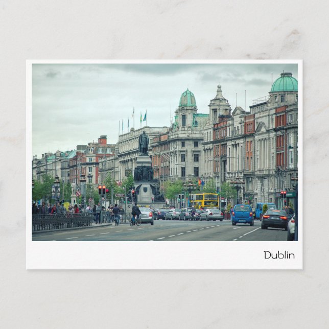 Dublin Postkarte (Vorderseite)